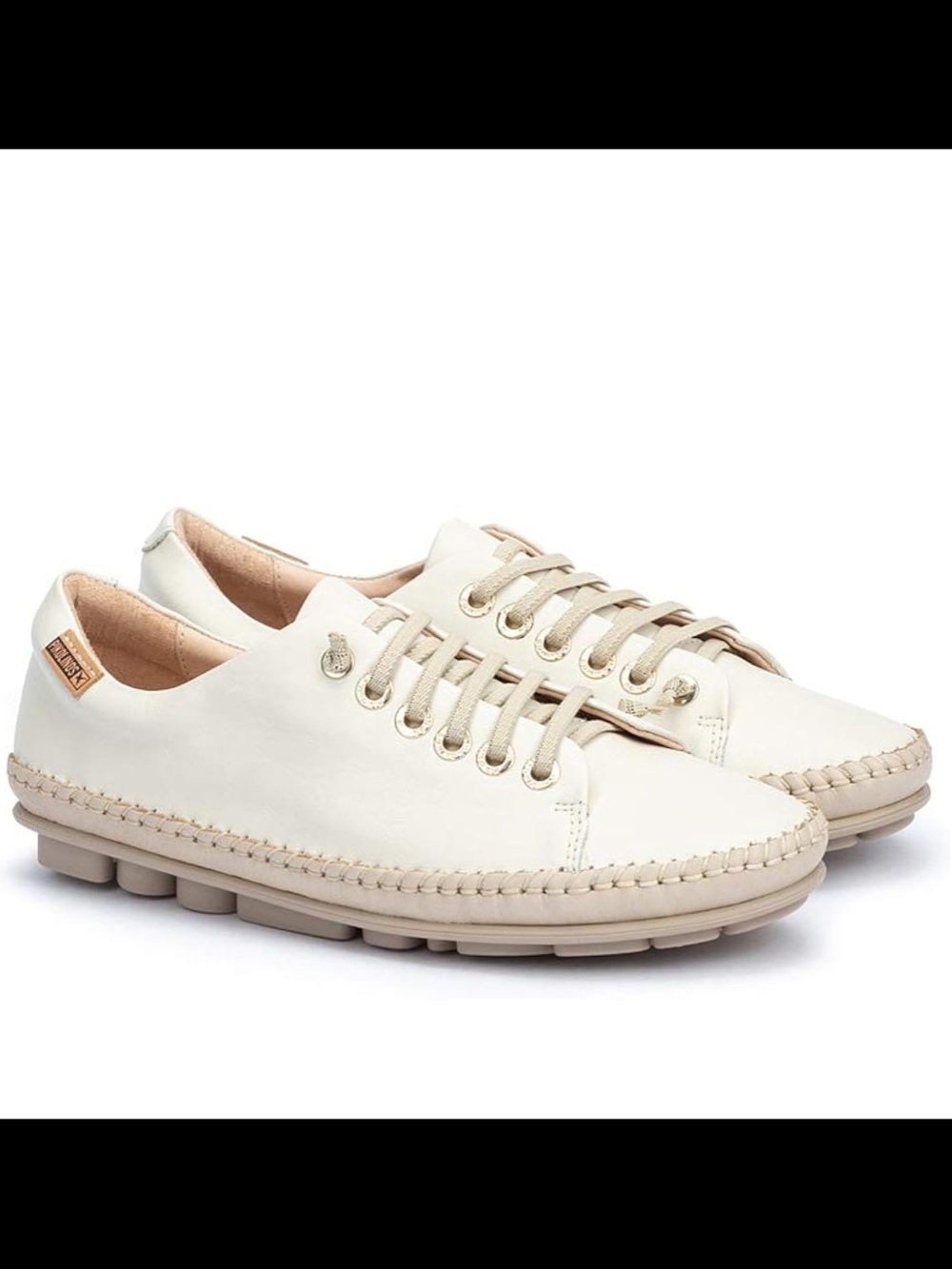 Pikolinos Riola Calfskin Lace up Sneakers